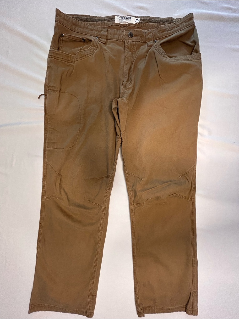 Mountain Khakis Pants Mens 38x32 Brown Classic Fit Canvas Workwear